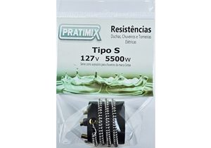 2436 RESISTENCIA PRATIMIX TIPO SINTEX 127v 5500w