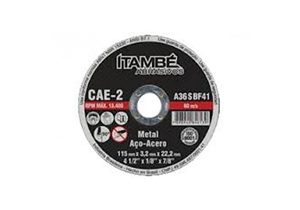 3468 DISCO DE CORTE P/ FERRO ITAMBE  4 1/2x7/8 2T