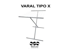 5542 VARAL TIPO X NEOFLEX CHAO 80x108x120cm