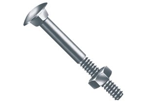646 PARAFUSO FRANCES (H) 1/4x1 1/2 C/PORCA %
