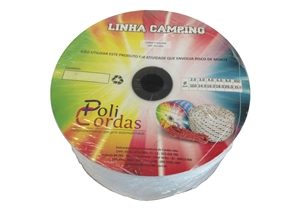 6769 CORDA POLICORDAS TRAN. PET.  3mm 5kg 590m CARRETEL BRANCA