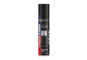 7190 TINTA SPRAY CHEMICOLOR PRETO SEMI BRILHO 400ml