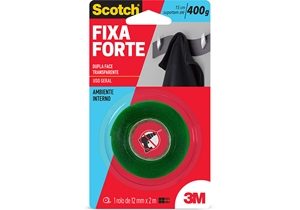 7438 FITA DUPLA FACE 3M FIXA FORTE VERDE 12mm X 2m