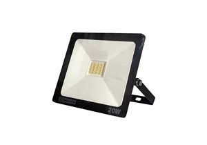 8439 REFLETOR LED  BIV.  20W PRETO ECONOMAX 6500K