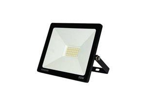 8440 REFLETOR LED  BIV.  30W PRETO ECONOMAX 6500K