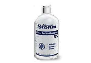 8519 ALCOOL GEL ANTISSEPTICO 70% STORM 500ml