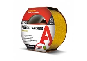 8591 FITA ANTI DERRAPANTE AMARELA ADERE 50x5m 863S