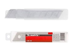 8703 LAMINA P/ ESTILETE LARGA 18mm C/ 10 UNIDADES MTX 7933159