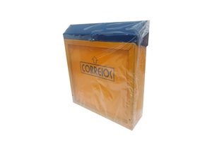 8769 CAIXA CORREIO METAL CAPACETE N14 C27,5cm