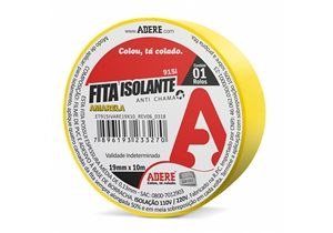 8972 FITA ISOLANTE ADERE 19X05m 915I AMARELO