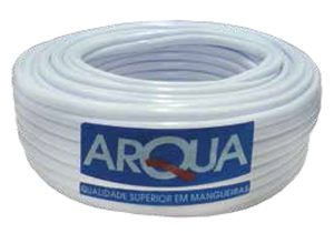 9638 MANGUEIRA BRANCA PARA CHUVEIRO  5/16 X 1,0 C/50m ARQUA