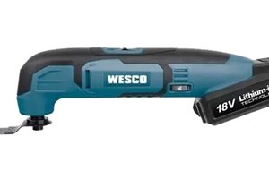 9645 MULTIFERRAMENTA OSCILANTE A BATERIA 18V WESCO WS2932