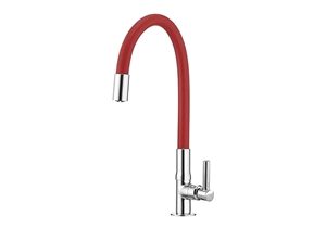 9821 TORNEIRA GOURMET BANCADA SILICONE FLEX VERMELHA BOGNAR