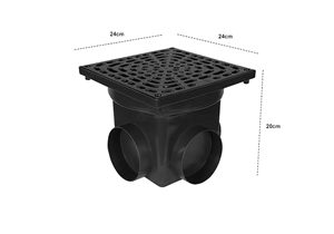 9923 CAIXA COLETORA AGUA PLUVIAL METASUL 4,5L