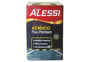 8584 TINTA ACR. PISO 18L PRETO ALESSI